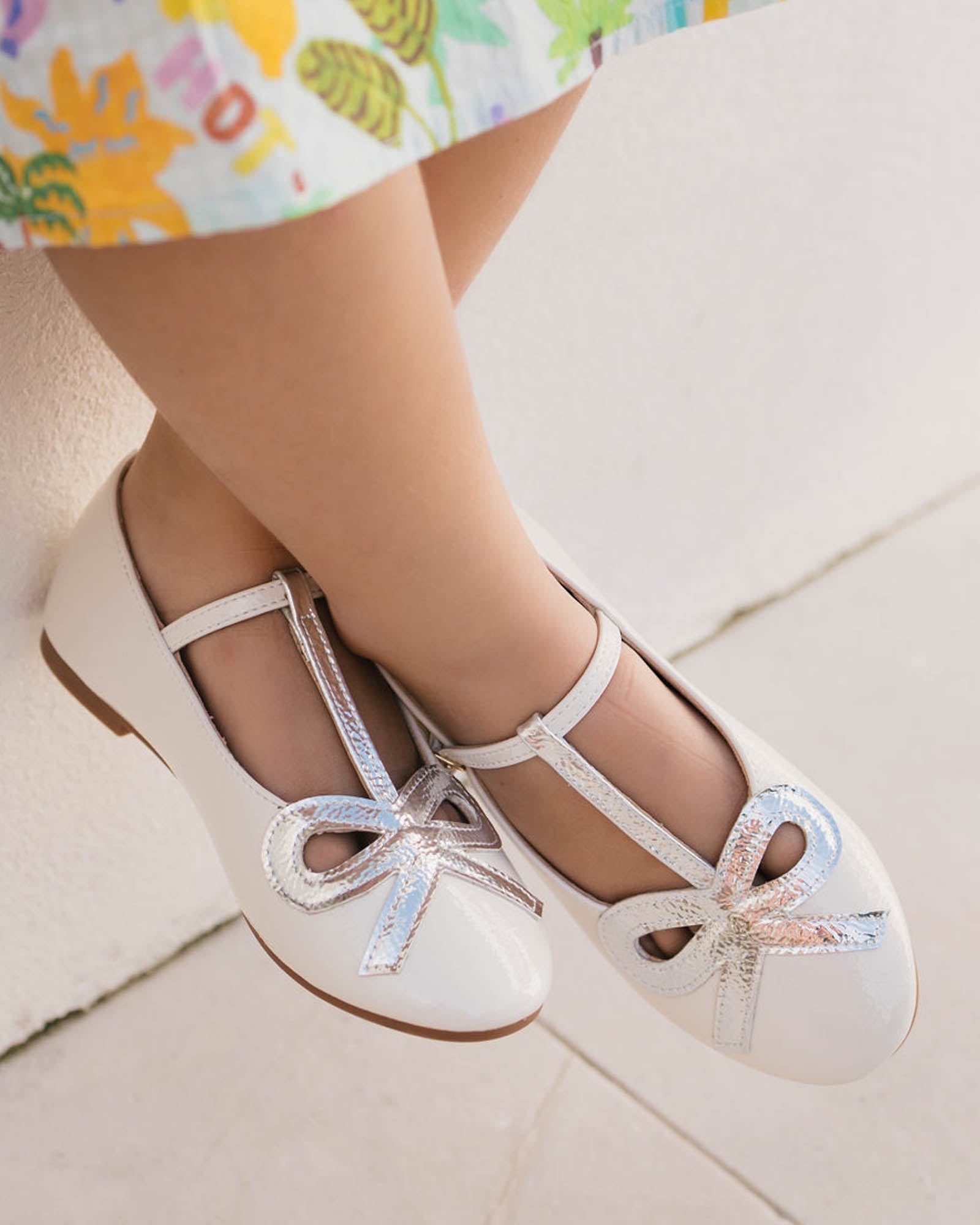 Audrey Bow Ballet - Cream
