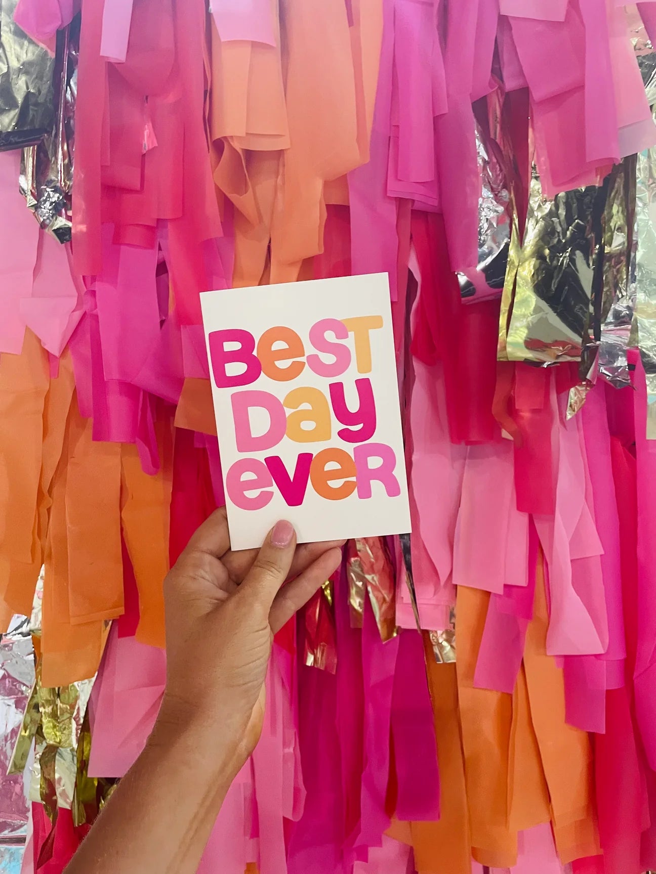 Best Day Ever - Wedding Greeting Card