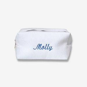 Personalised Make Up Bag - White