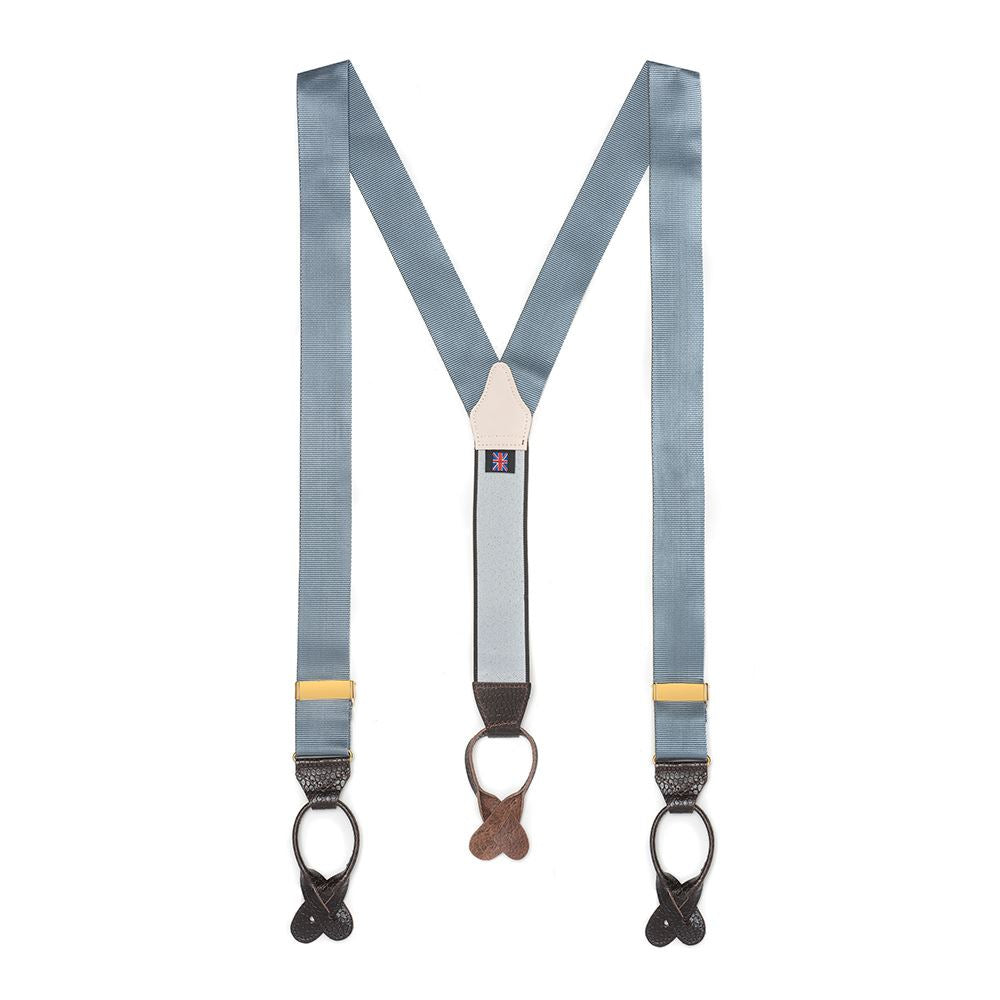 Albert Thurston Dove Grey Braces Accessories Not specified