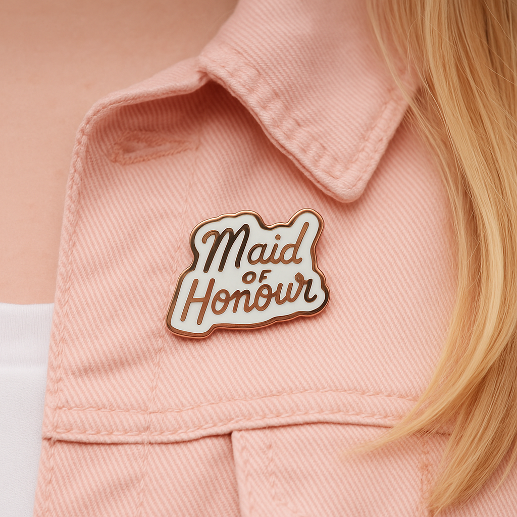 Maid Of Honour Enamel Pin