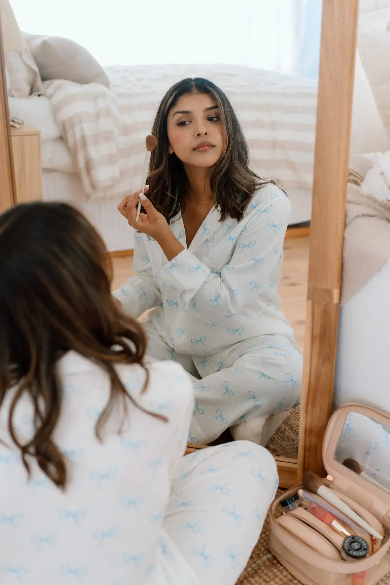 Dreamy Bows Long Tencel™ Pyjama Set