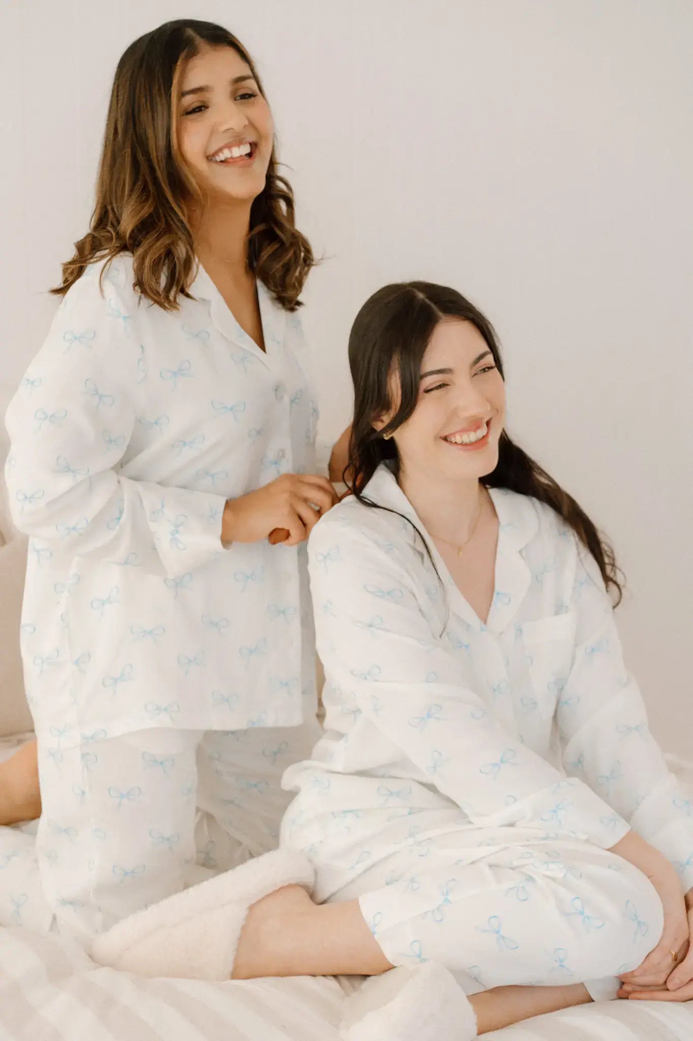 Dreamy Bows Long Tencel™ Pyjama Set