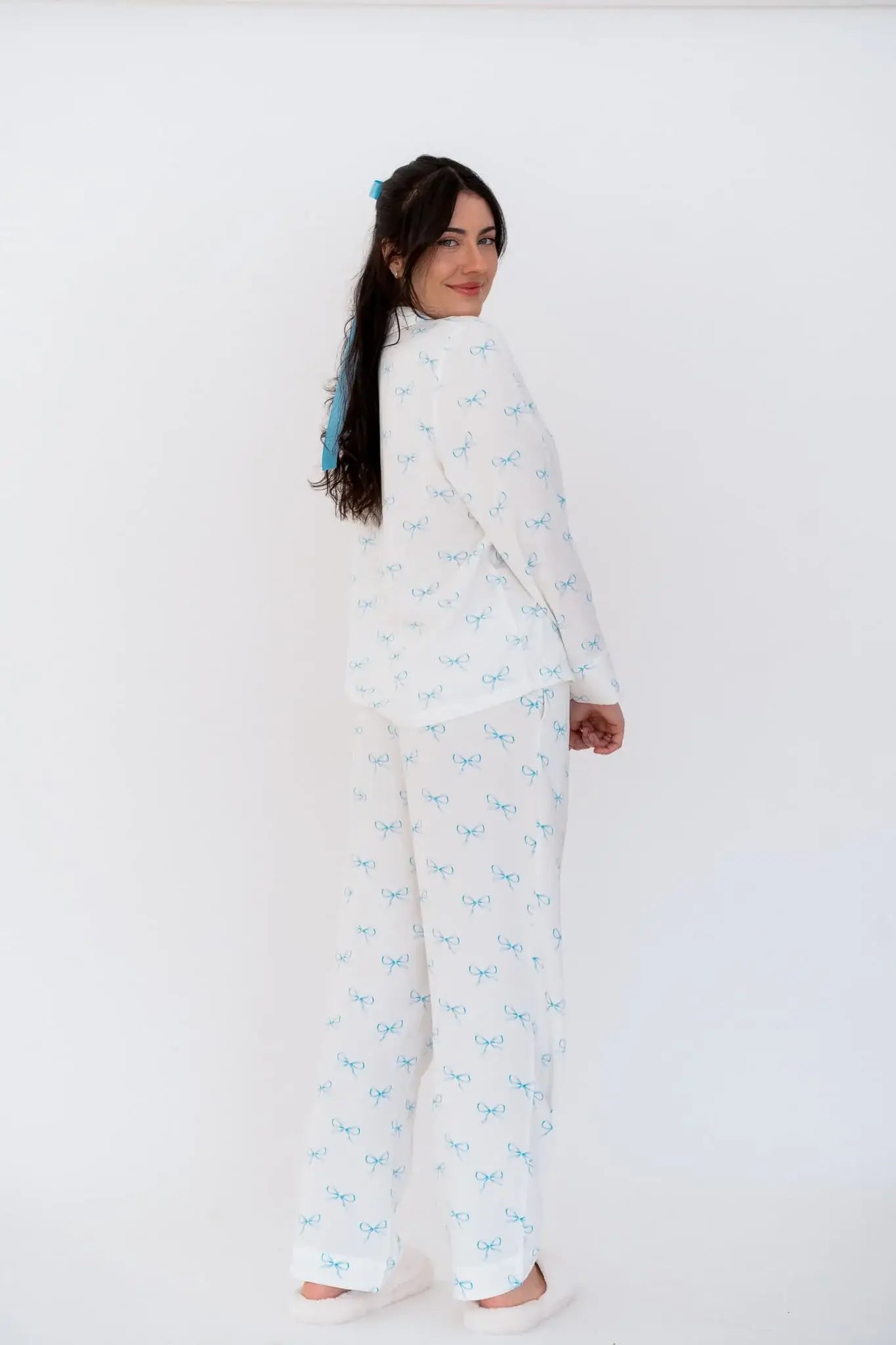 Dreamy Bows Long Tencel™ Pyjama Set