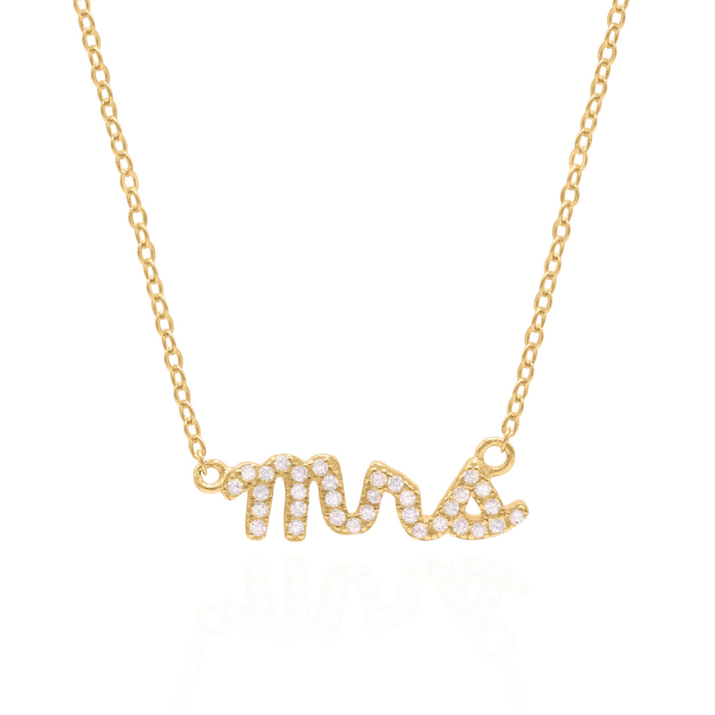 Leia Mrs Necklace - Gold