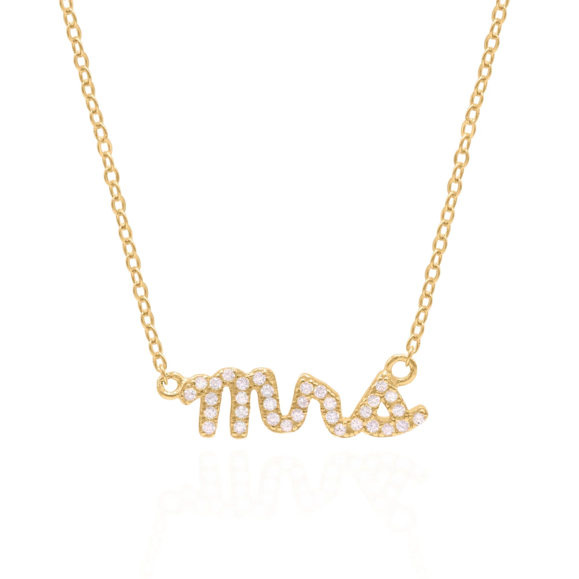 Leia Mrs Necklace - Gold