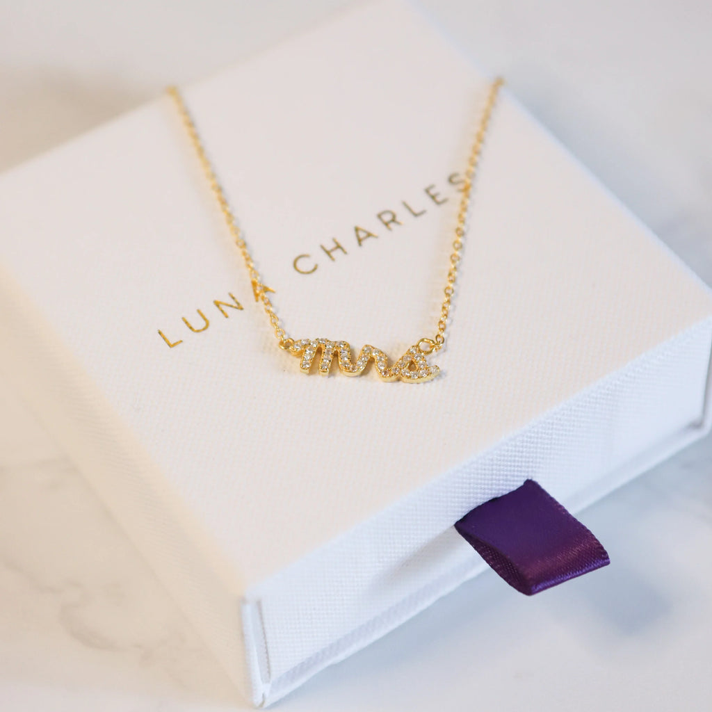 Leia Mrs Necklace - Gold