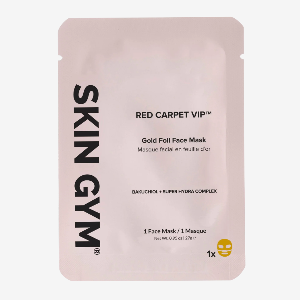 Gold Foil Face Mask