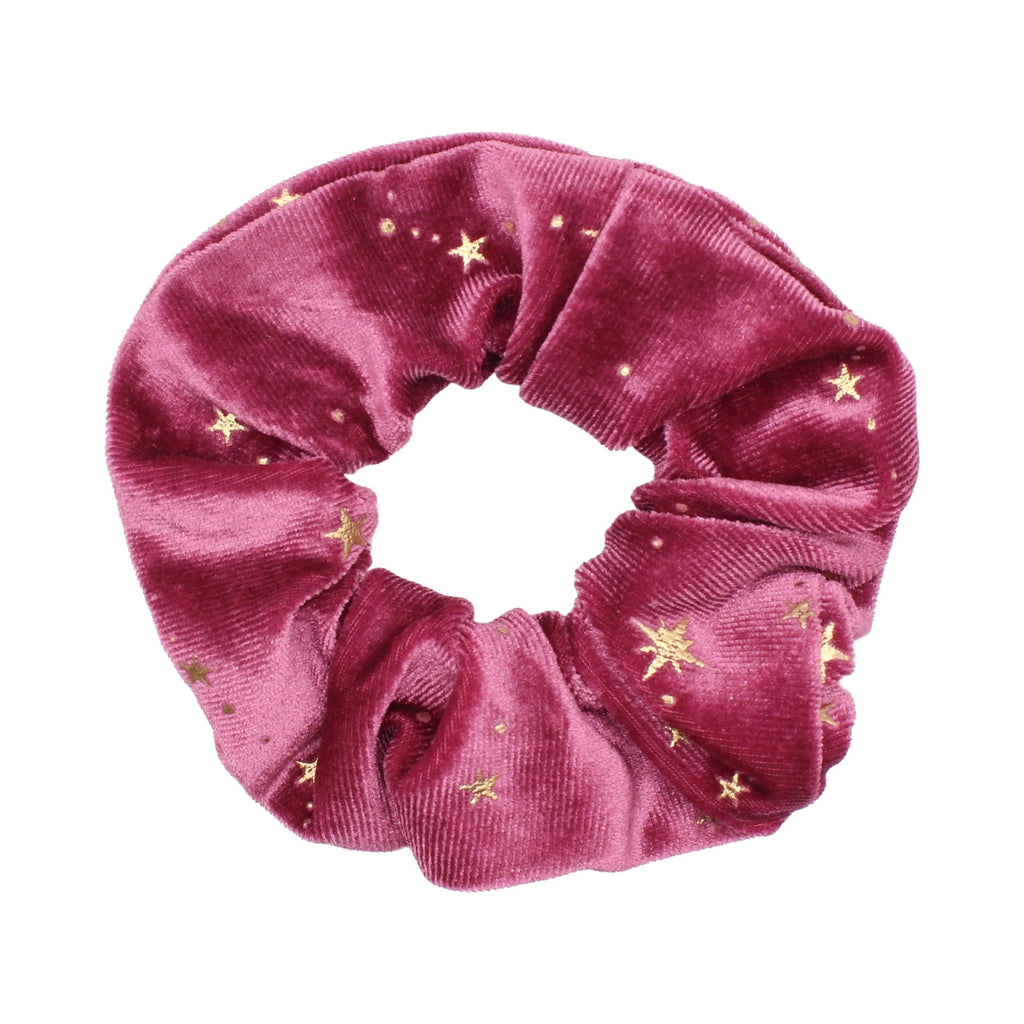 Stella Velvet Hair Scrunchie - Magenta